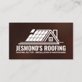 プロフェッショナル屋根サービス – 屋根屋 名刺 (正面)