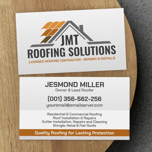 プロフェッショナル屋根サービス – 屋根屋 名刺
