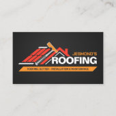 プロフェッショナル屋根サービス – 屋根屋 名刺 (正面)