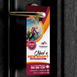 プロフェッショナル屋根修理設置サービス ドアノブサイン