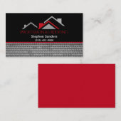 プロフェッショナル屋根建築会社 名刺 (正面/裏面)