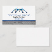 プロフェッショナル屋根建築会社 名刺 (正面/裏面)