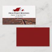 プロフェッショナル屋根建築会社 名刺 (正面/裏面)