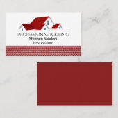 プロフェッショナル屋根建築会社 名刺 (正面/裏面)