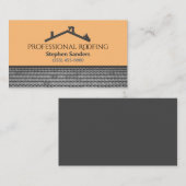 プロフェッショナル屋根建築会社 名刺 (正面/裏面)
