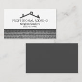 プロフェッショナル屋根建築会社 名刺 (正面/裏面)
