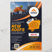 プロフェッショナル屋根建築側溝屋根板 チラシ (正面)