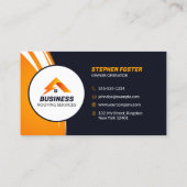 プロフェッショナル屋根建築側溝屋根板 名刺 (裏面)