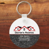 プロフェッショナル屋根葺き会社建築事業 キーホルダー (正面)