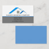 プロフェッショナル屋根葺き屋根請負業者サービス 名刺 (正面/裏面)