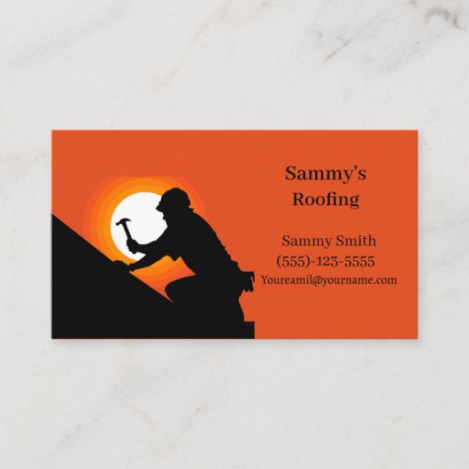 プロフェッショナル屋根 名刺 (正面)
