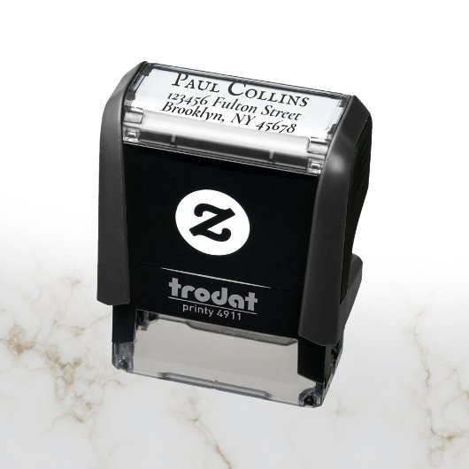 プロフェッショナル差出人住所 セルフインキングスタンプ