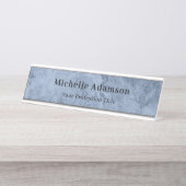 プロフェッショナル平野モダンエレガント デスクネームプレート (正面)