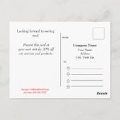 プロフェッショナル広告のはがき – HAMbyWG ポストカード (裏面)