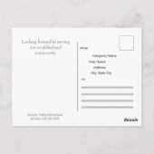 プロフェッショナル広告のはがき – HAMbyWG ポストカード (裏面)