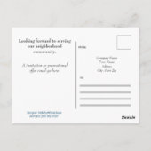 プロフェッショナル広告のはがき – HAMbyWG ポストカード (裏面)