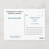 プロフェッショナル広告のはがき – HAMbyWG ポストカード (裏面)