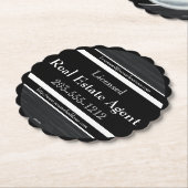 プロフェッショナル広告の紙コースター – HAMbyWG ペーパーコースター (アングル)