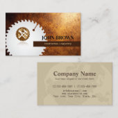 プロフェッショナル建築グローバルツール大工 名刺 (正面/裏面)