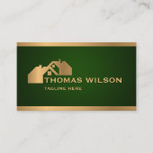 プロフェッショナル建築ハンディマンカーペンタールーフ 名刺 (正面)