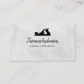 プロフェッショナル建築及びカーペンターウッド飛行機 名刺 (正面)