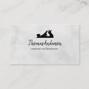 プロフェッショナル建築及びカーペンターウッド飛行機 名刺