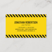 プロフェッショナル建築契約者 名刺 (裏面)