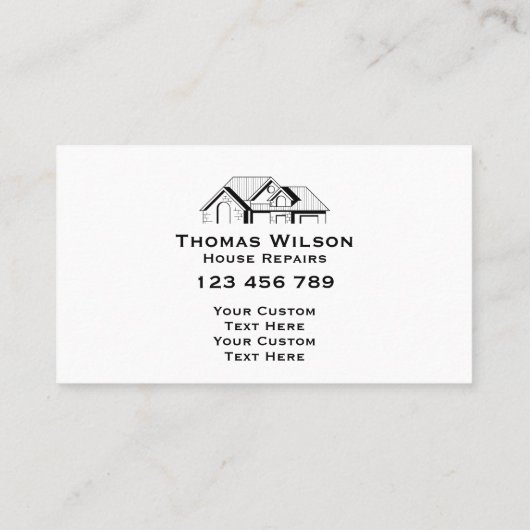 プロフェッショナル建築手利大工ツール 名刺 (裏面)