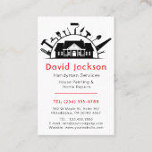 プロフェッショナル建築手利大工ツール 名刺 (正面)