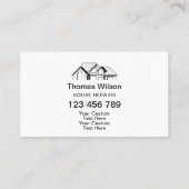 プロフェッショナル建築手利大工ツール 名刺 (裏面)