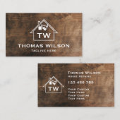 プロフェッショナル建築手利大工ツール 名刺 (正面/裏面)