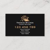 プロフェッショナル建築手利大工ツール 名刺 (裏面)