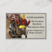 プロフェッショナル建築手利大工ツール 名刺 (正面)