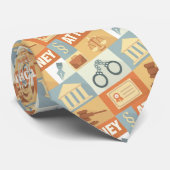 プロフェッショナル弁護士アイコニック設計 ネクタイ (ロール)