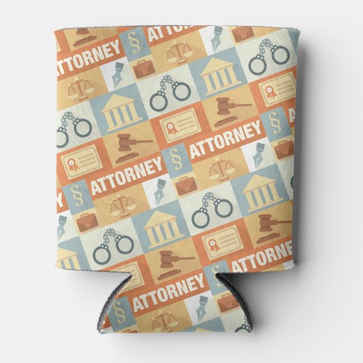 プロフェッショナル弁護士アイコニック設計 缶クーラー (正面)