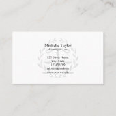 プロフェッショナル弁護士ジャスティススケール弁護士 名刺 (裏面)