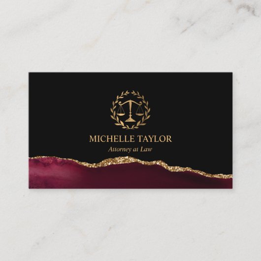 プロフェッショナル弁護士ジャスティススケール弁護士 名刺 (正面)