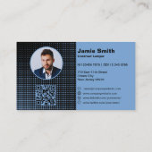 プロフェッショナル弁護士弁護士ブルービジネスカード ロイヤリティカード (裏面)