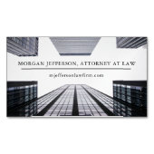 プロフェッショナル弁護士弁護士事務所建物 マグネット名刺 (正面)