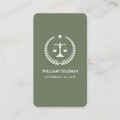 プロフェッショナル弁護士弁護士法規模範Qrコード 名刺 (正面)