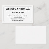 プロフェッショナル弁護士法人名刺 名刺 (正面/裏面)