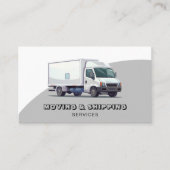 プロフェッショナル引越し業者ボックストラック移動会社 名刺 (正面)