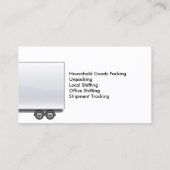 プロフェッショナル引越会社名刺 名刺 (裏面)