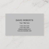 プロフェッショナル手利業者シャルボード 名刺 (裏面)