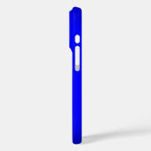 プロフェッショナル手書き追加文字モダン青 Case-Mate iPhoneケース (裏面 / 左)