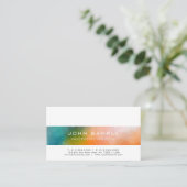 プロフェッショナル抽象芸術アートクリエイティブプレモダンイン 名刺 (スタンド正面)