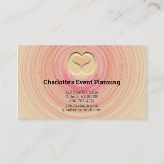 プロフェッショナル抽象芸術スパイラルQRコードテンプレート 名刺 (裏面)