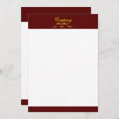 プロフェッショナル招待状 招待状 (正面/裏面)