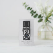 プロフェッショナル撮影者ヴィンテージカメラ 名刺 (スタンド正面)