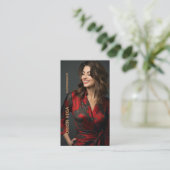 プロフェッショナル撮影 名刺 (スタンド正面)